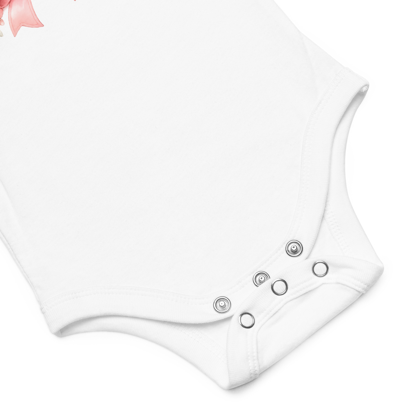 Daddy's Little Princess Floral Baby Onesie – Pink Bow & Butterfly Baby Bodysuit