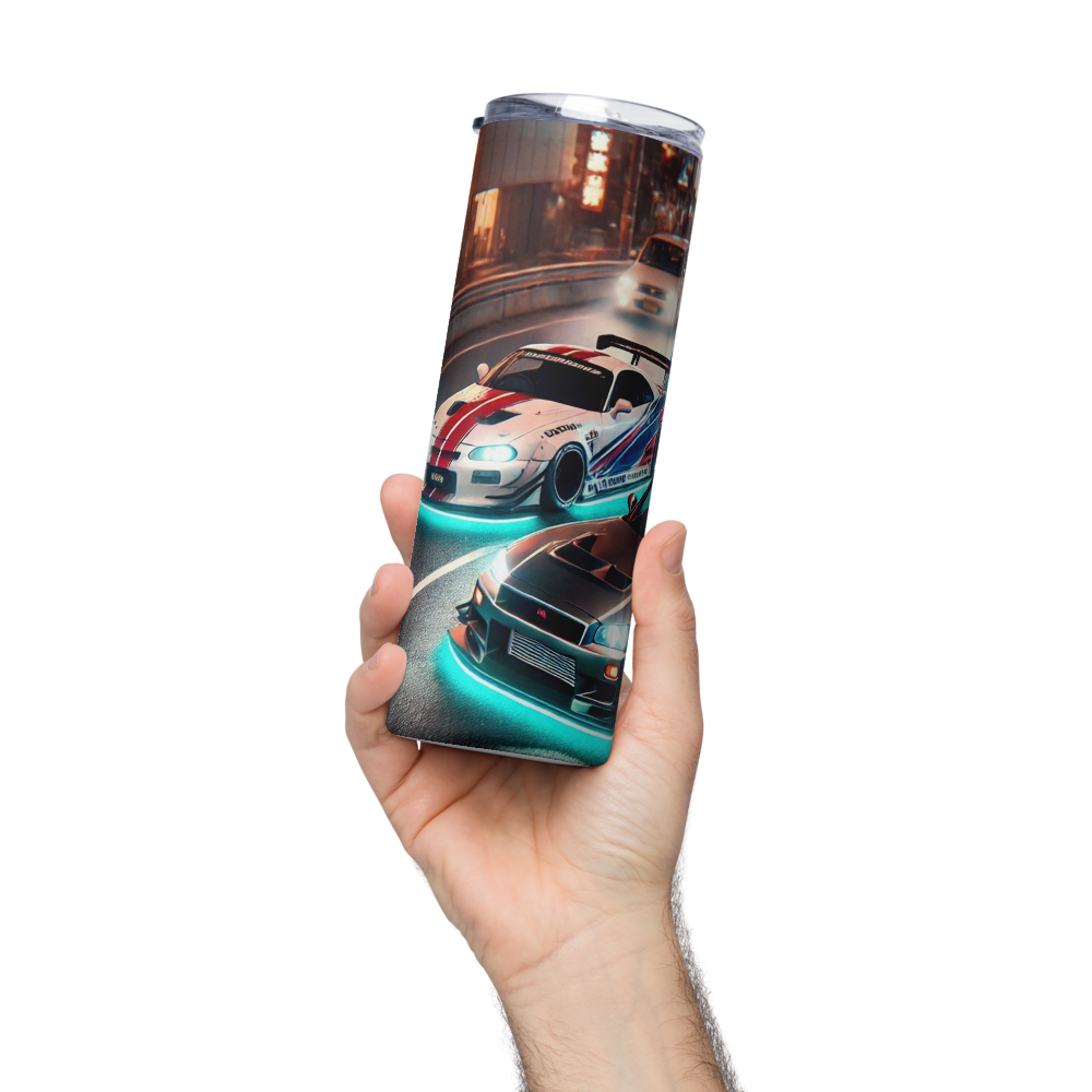 Racing Cars Metal Tumbler image 4