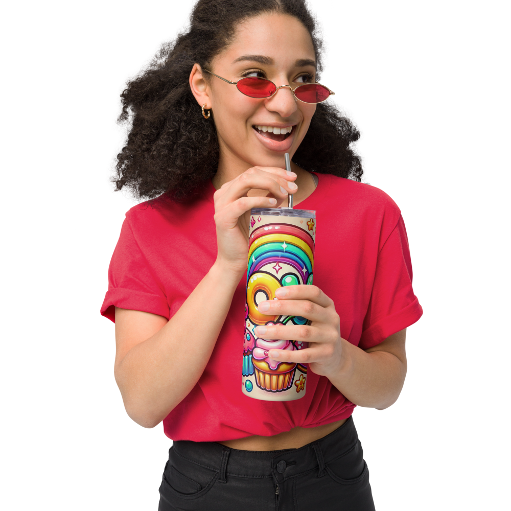 Love (Candy & Rainbow) Tumbler image 8