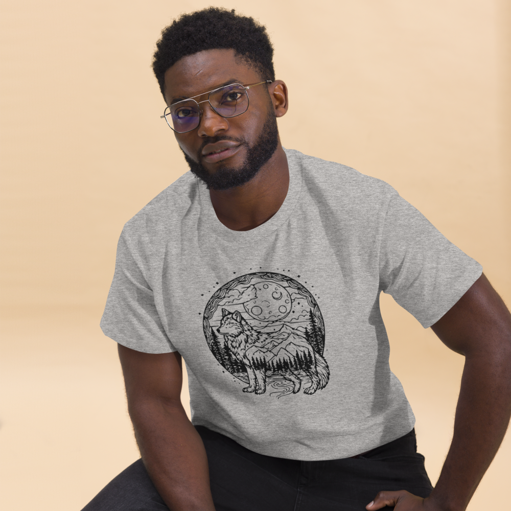 Enchanted Wolf T-Shirt image 4