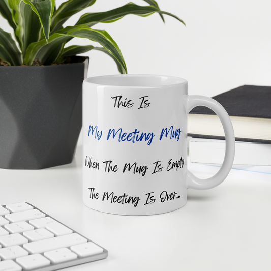 Meeting Mug - White Mug image 0