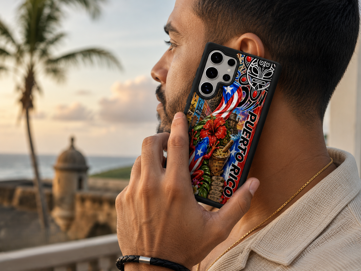 Puerto Rico Phone Case | Boricua Coquí Flag Tropical Protective Case