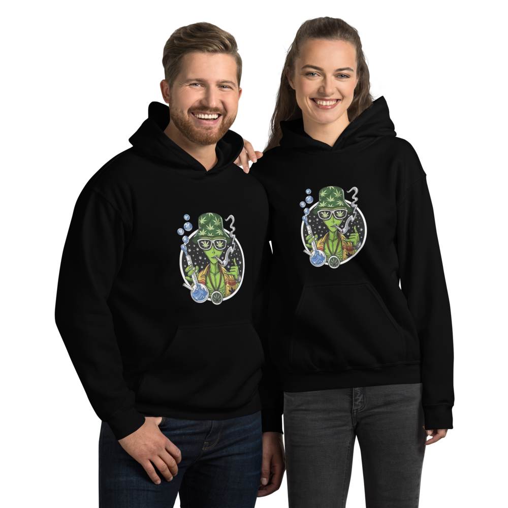 Alien Smoking Hoodie image 3