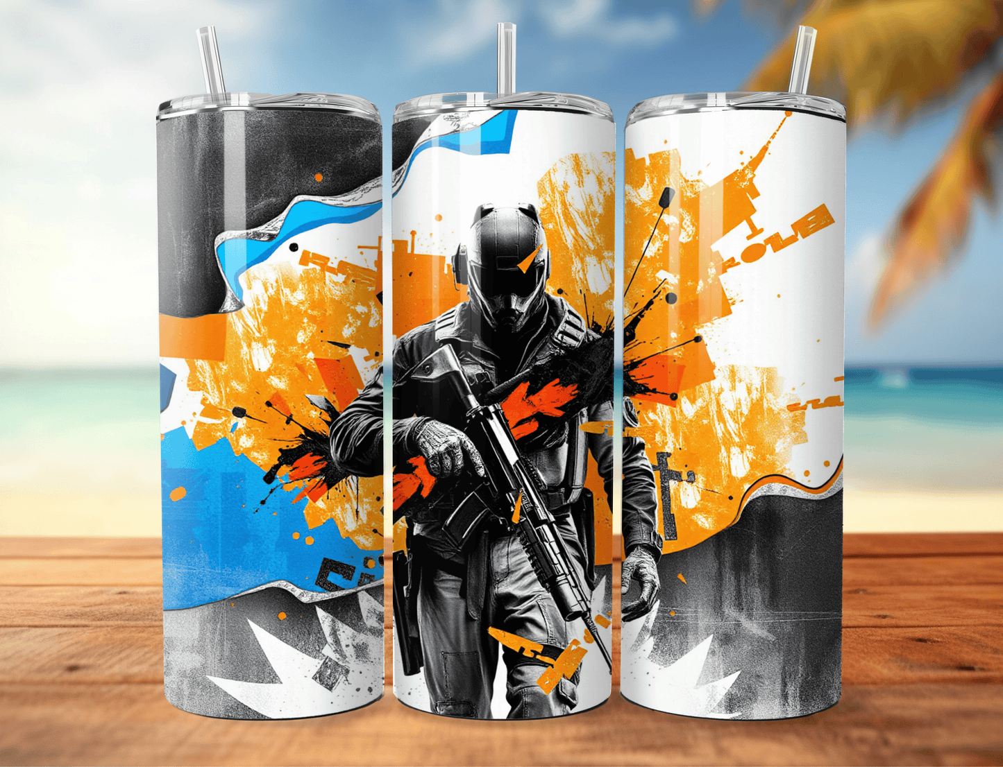 Lock & Load - COD Warrior Tumbler image 0