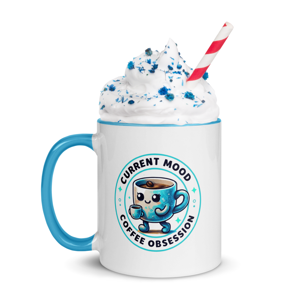 Coffee Obsession - Colored Mug image 4