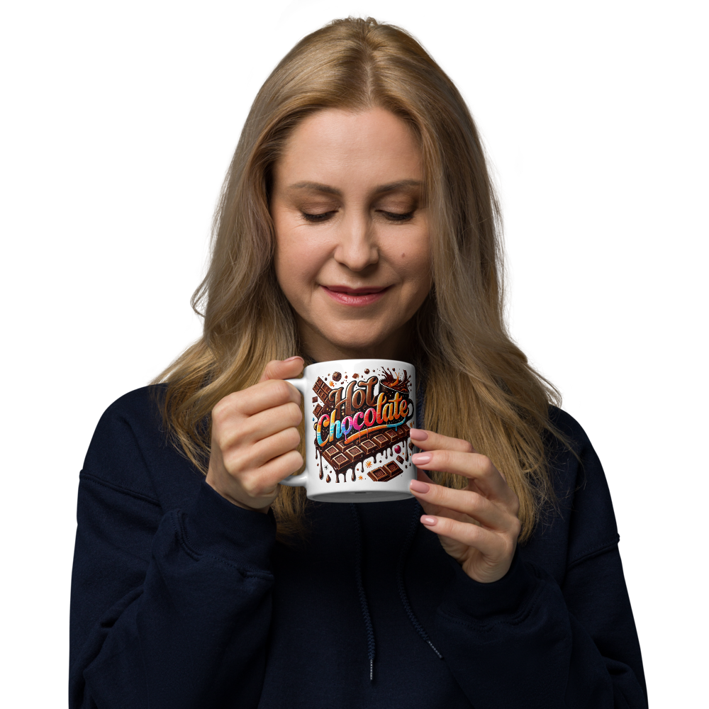 Hot Chocolate Design - White Mug image 3
