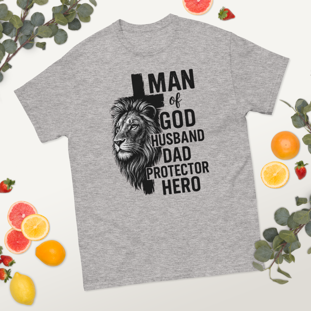 Classic Tee – "Man of God" Design image 0