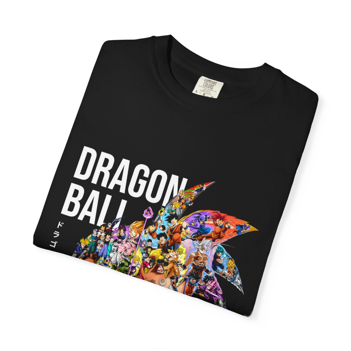 Epic Anime Warriors Collage Graphic T-Shirt