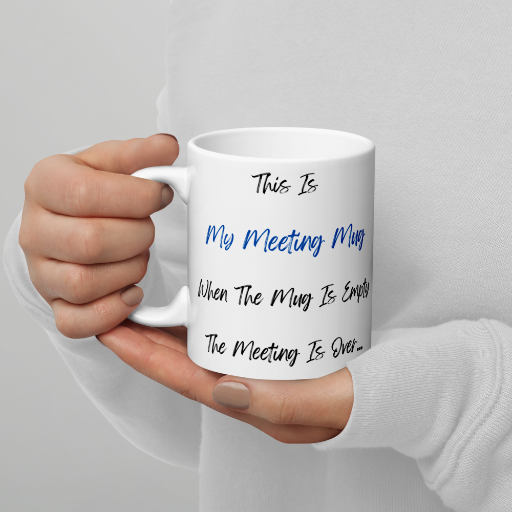 Meeting Mug - White Mug image 5