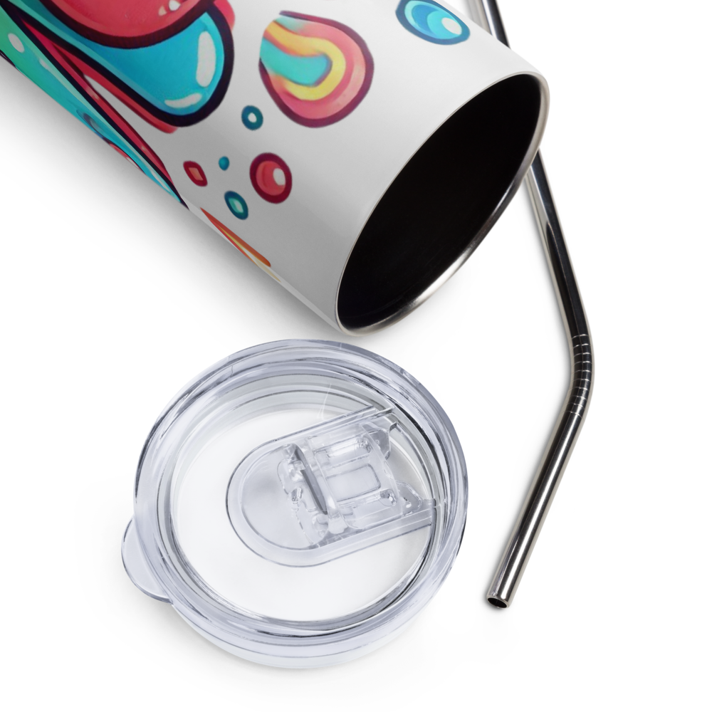 Love (Dripping Colors Design) Tumbler image 10