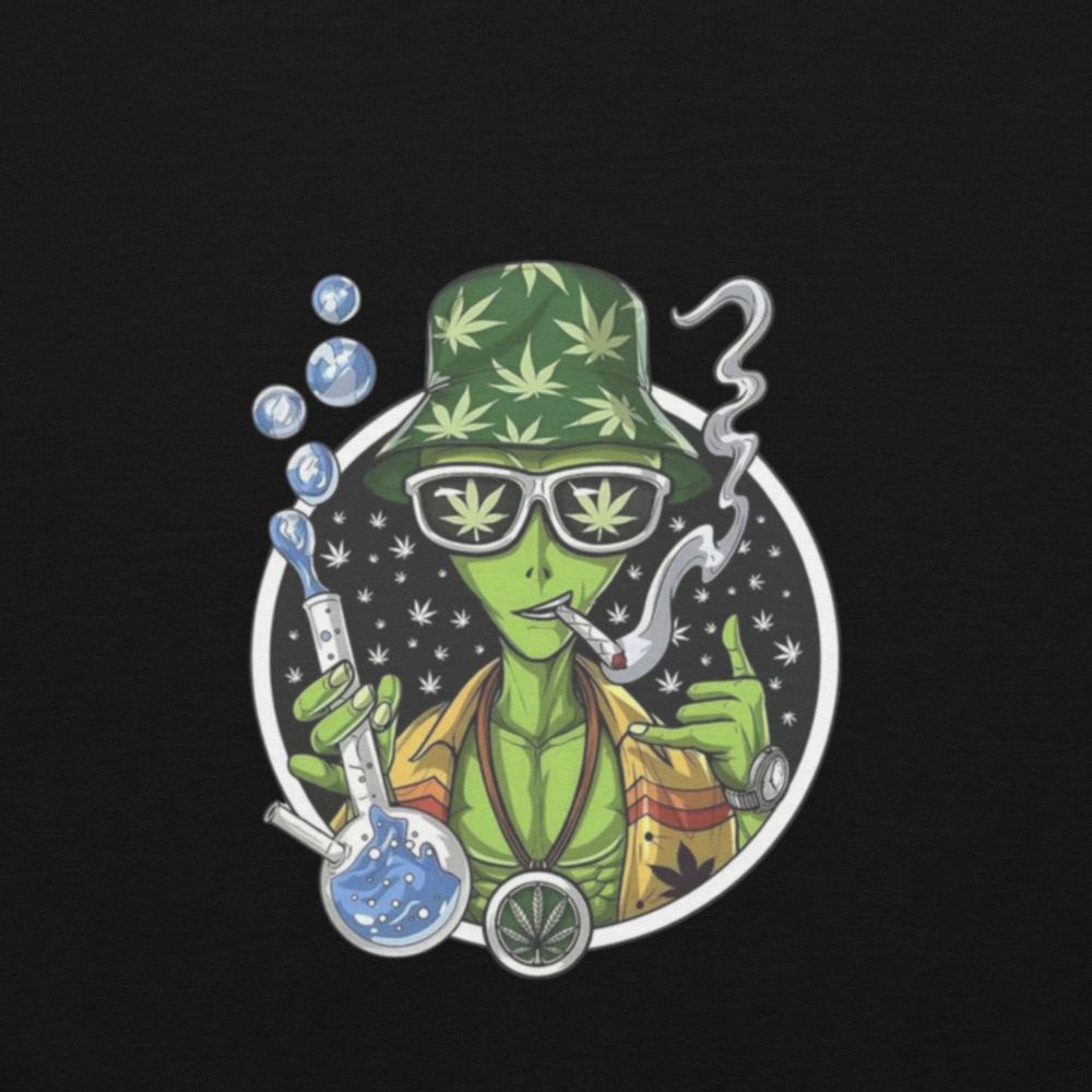 Alien Smoking Hoodie image 10