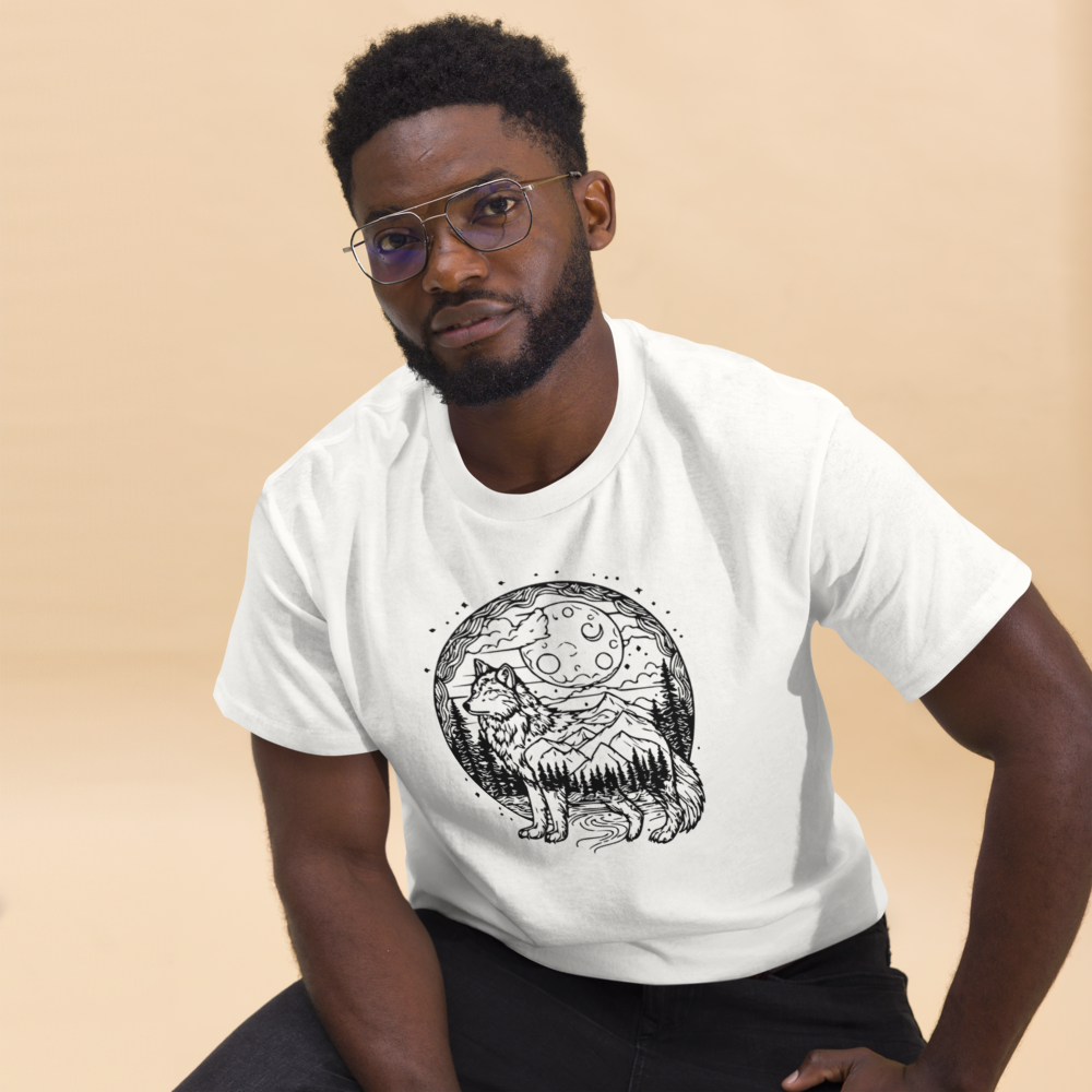 Enchanted Wolf T-Shirt image 5