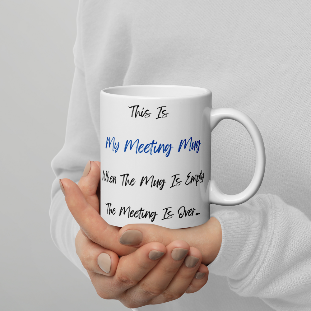 Meeting Mug - White Mug image 4