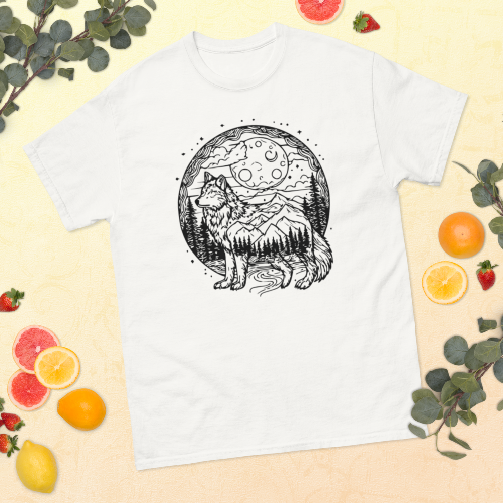 Enchanted Wolf T-Shirt image 1