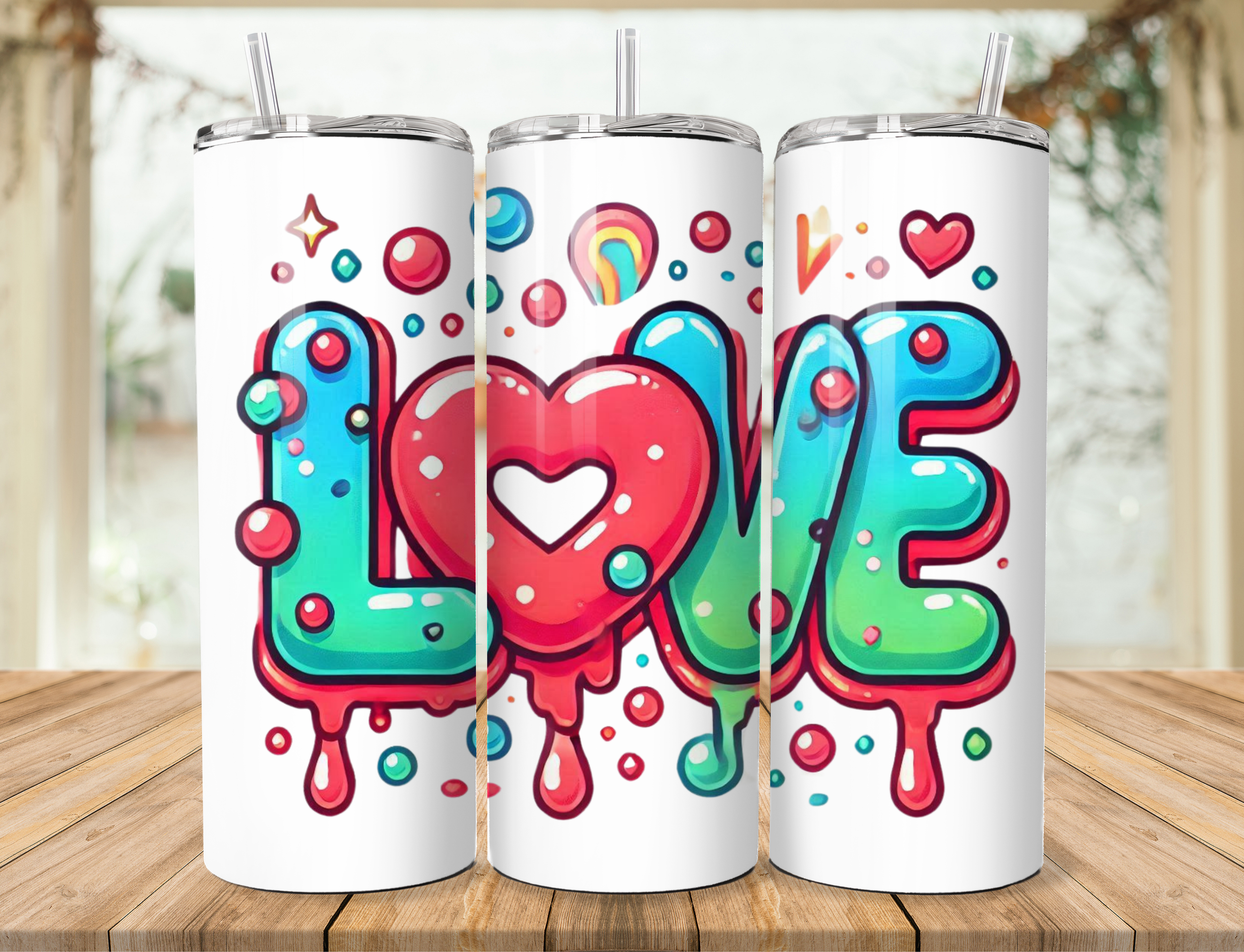 Love in Colors Tumbler
