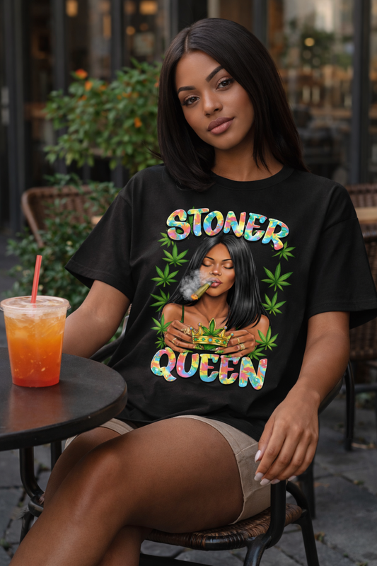 Stoner Queen – Cannabis Graphic T-Shirt
