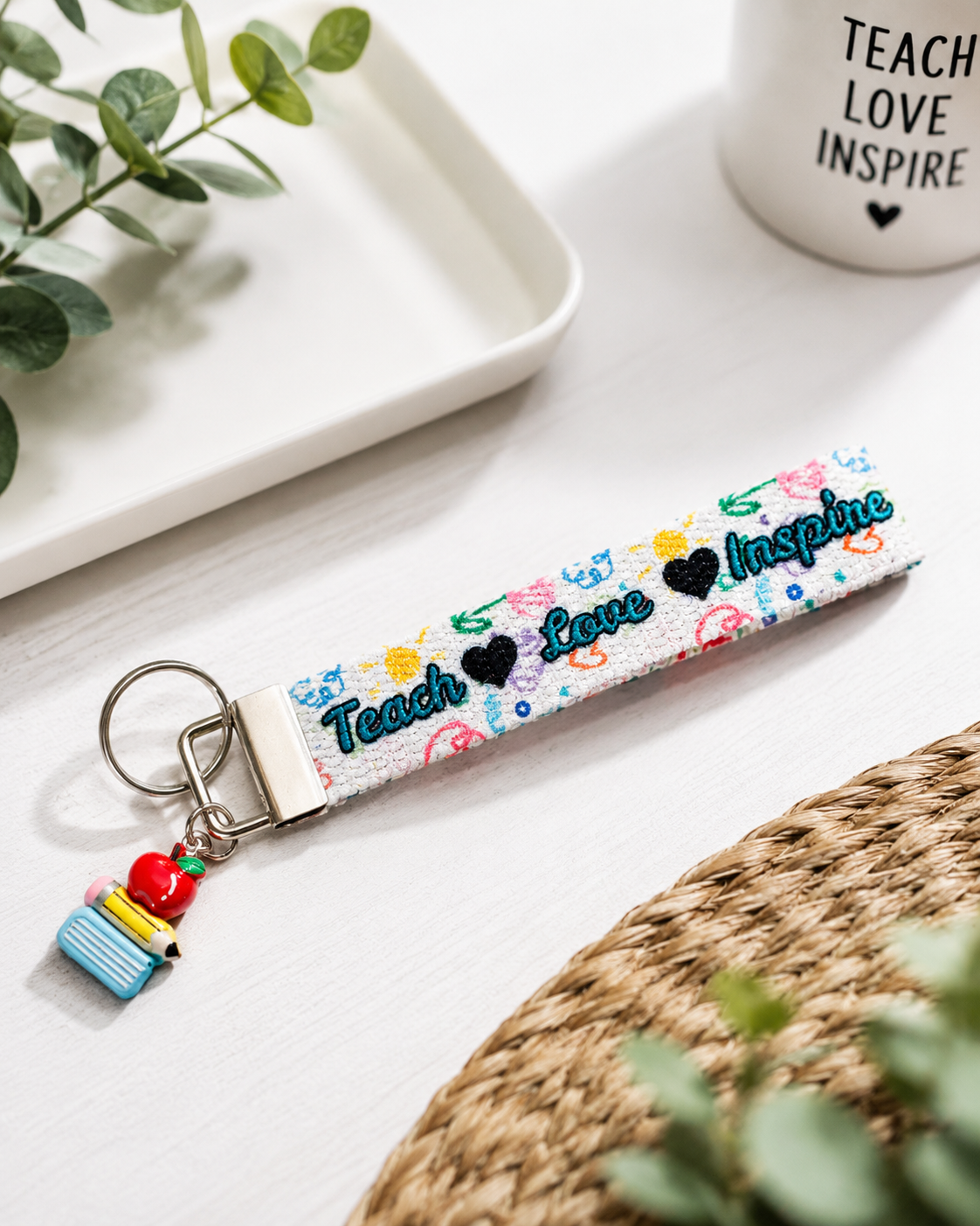 Teacher Wristlet Keychain – The Perfect Gift for Teachers