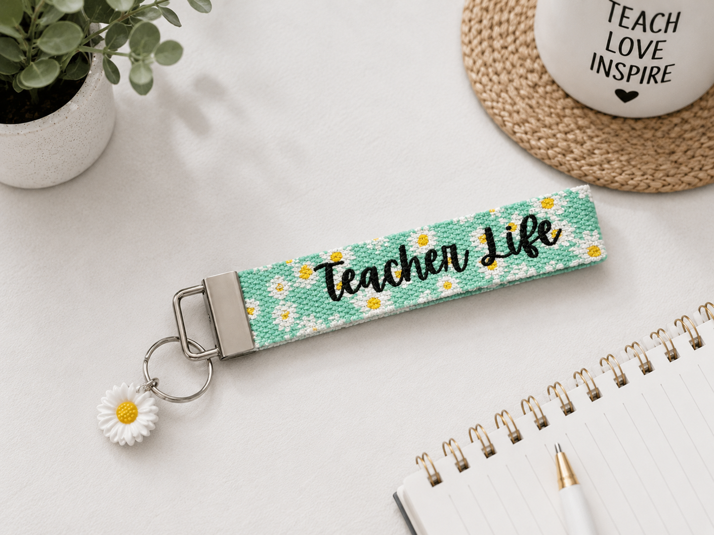 Teacher Wristlet Keychain – The Perfect Gift for Teachers