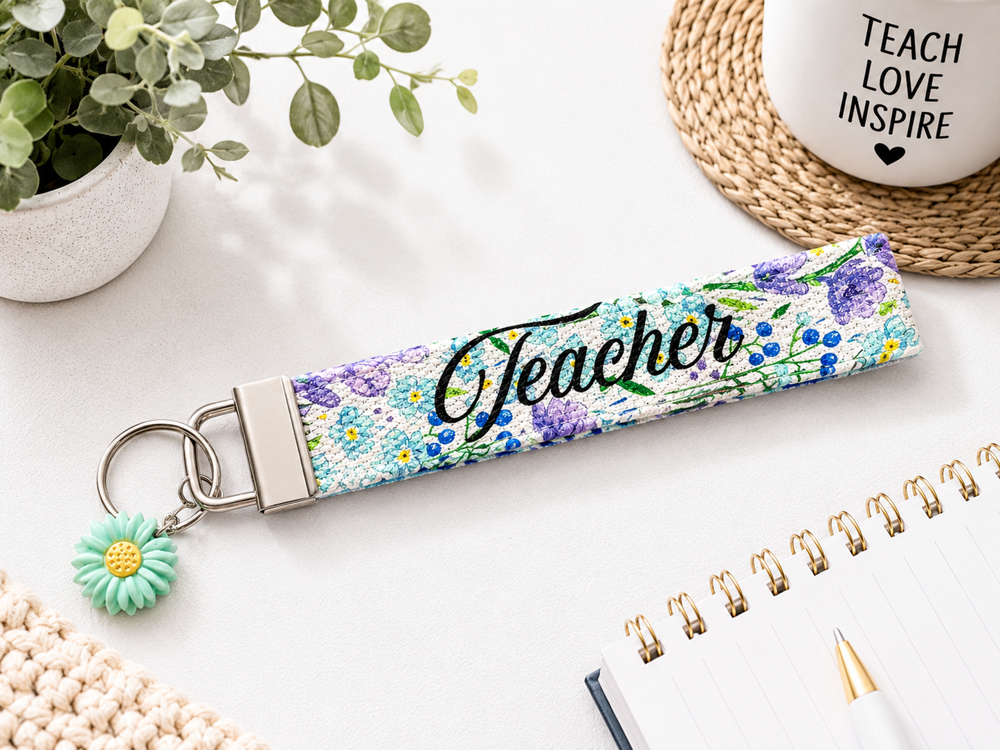 Teacher Wristlet Keychain – The Perfect Gift for Teachers