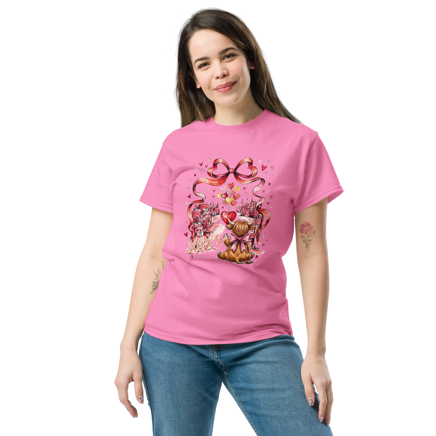 Valentine Calf Love T-Shirt