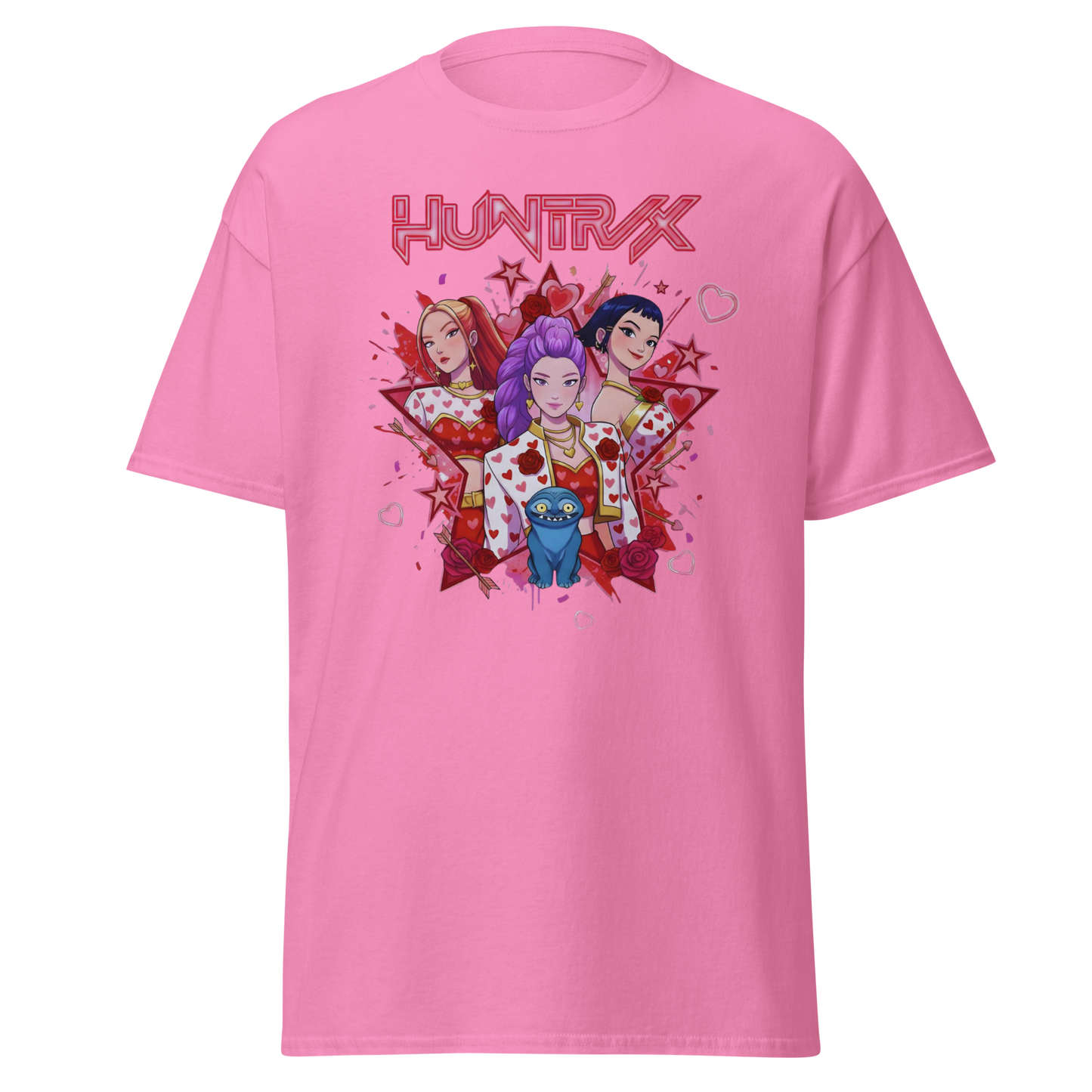Kids Huntrix Valentine Graphic T-Shirt – Fun, Cute & Comfortable