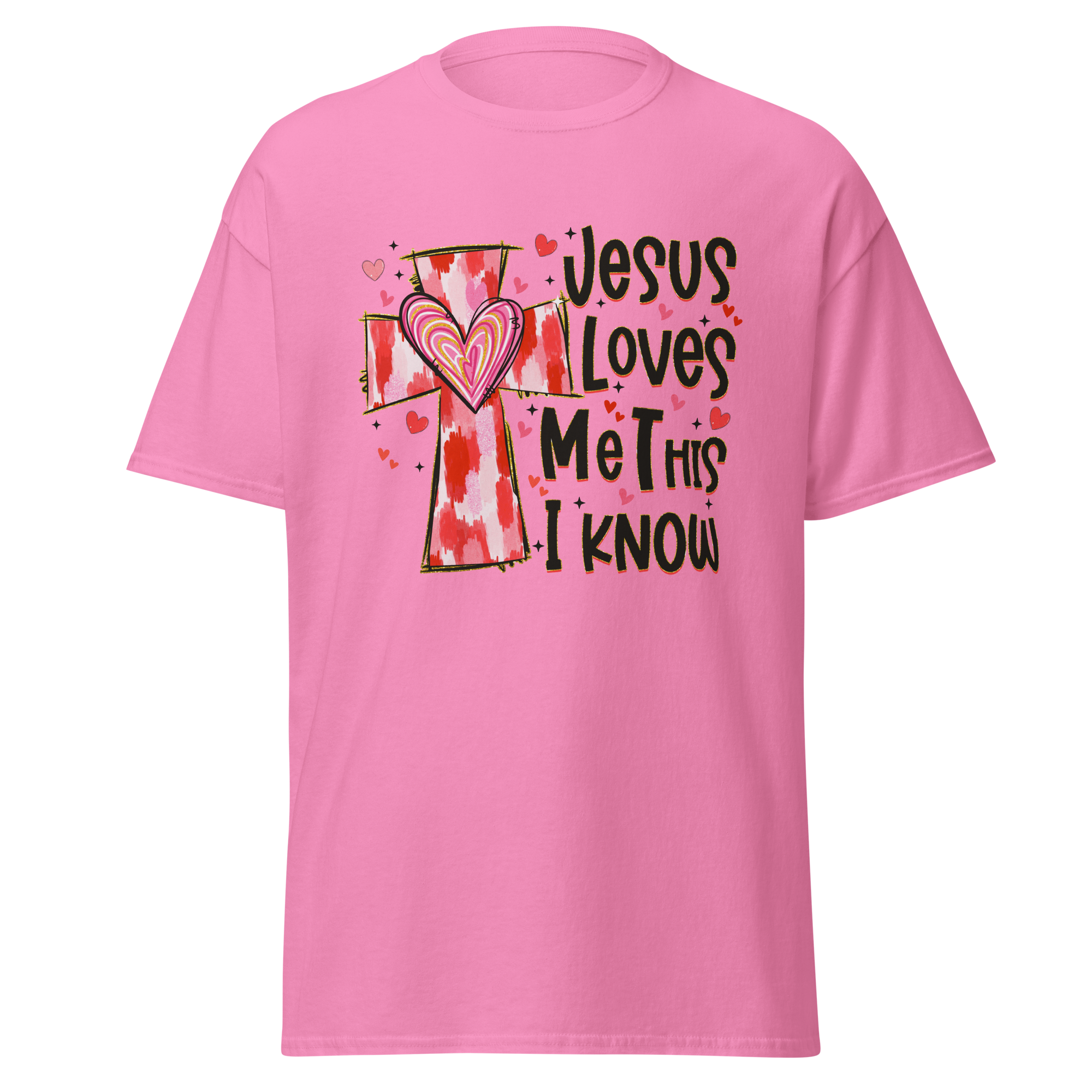 Jesus Loves Me This I Know – Faith-Inspired Christian T-Shirt