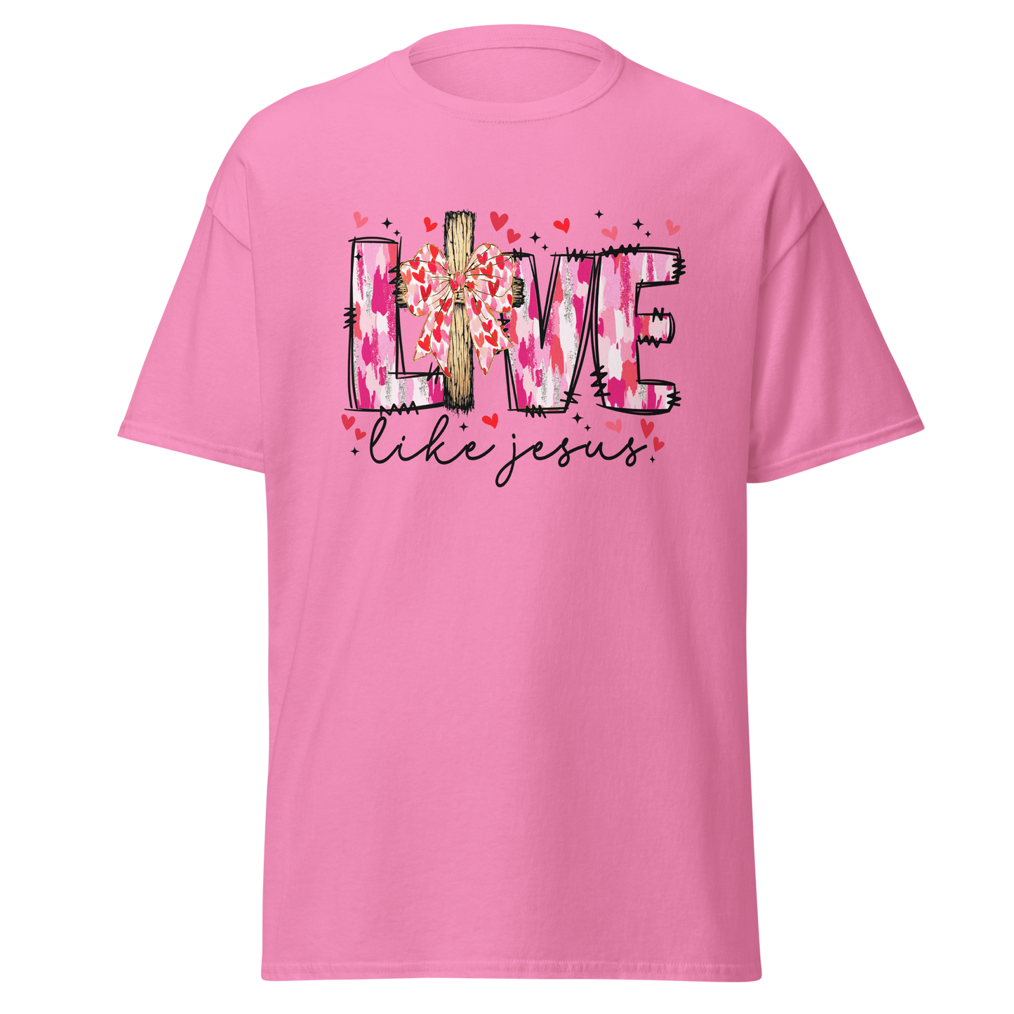 Love Like Jesus v.2 Valentine’s Day T-Shirt