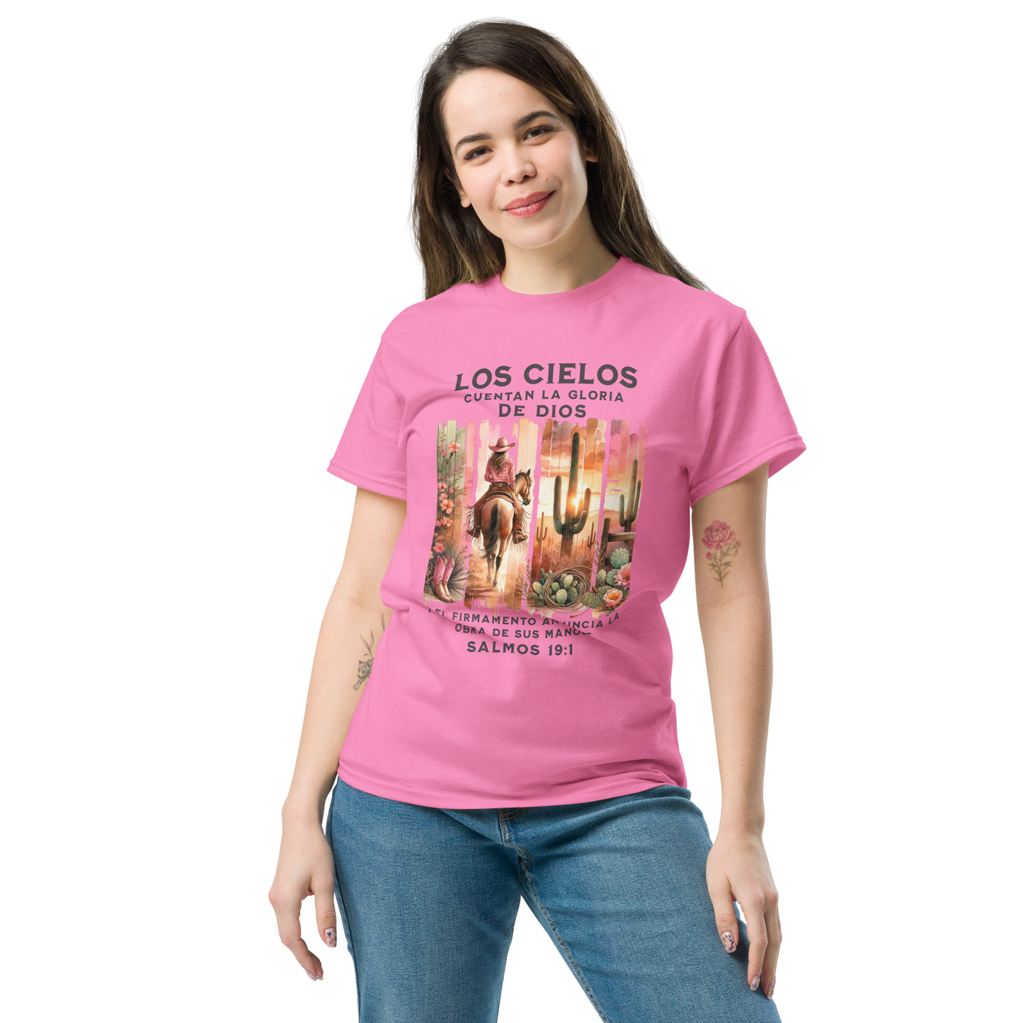 Camiseta “Los Cielos Cuentan la Gloria de Dios” – Salmos 19:1