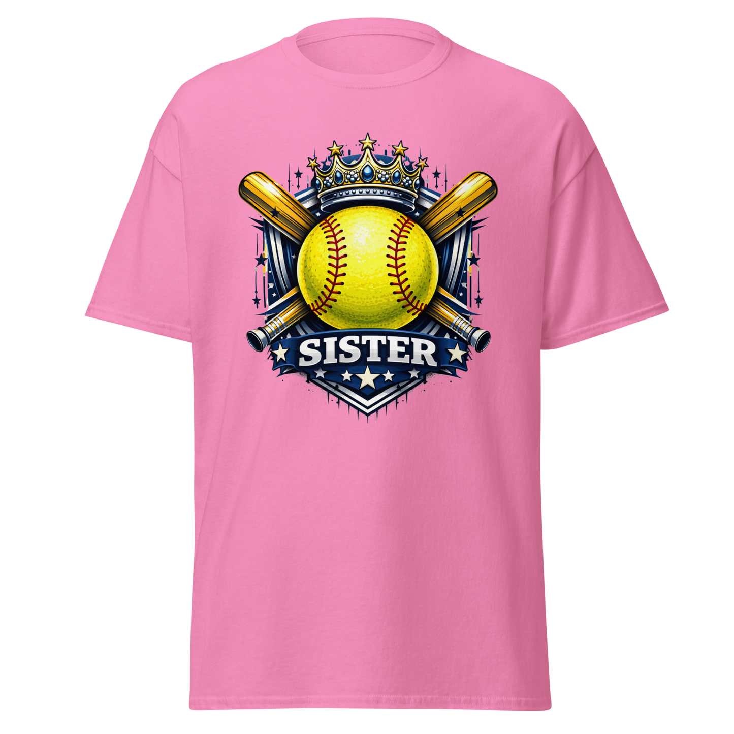 Softball Family Matching Shirts – Custom Roles Tee (Mama, Dad, Brother, Sister & More)