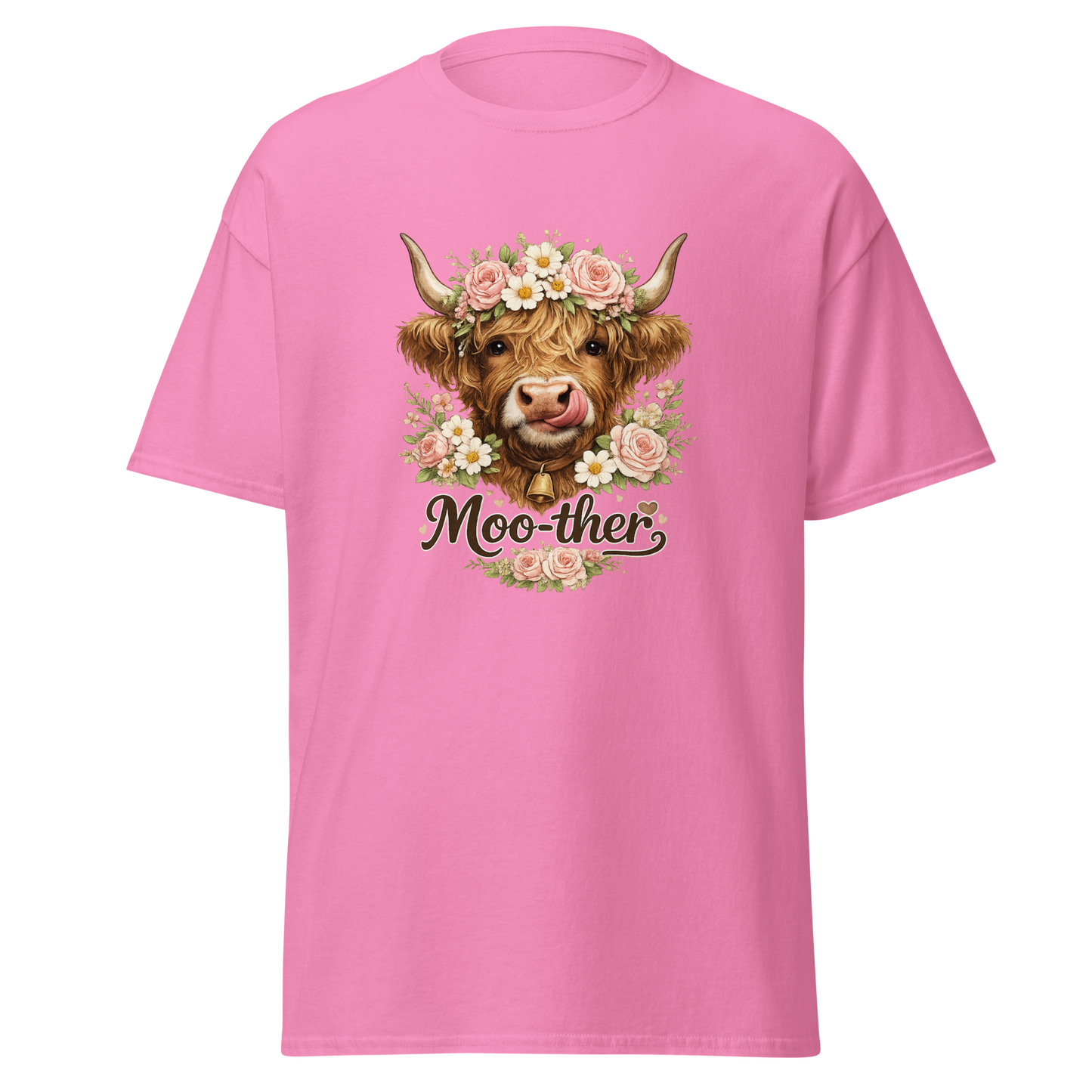 “Moo-ther” Highland Cow T-Shirt