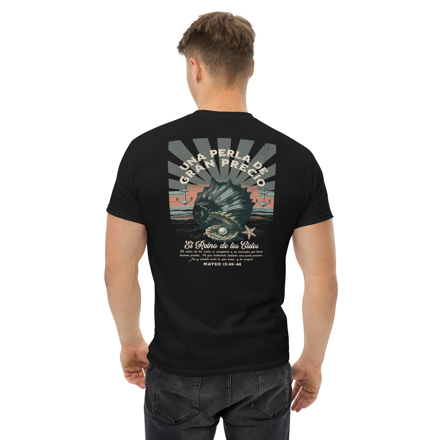 Camiseta “Una Perla de Gran Precio” – Mateo 13:45–46