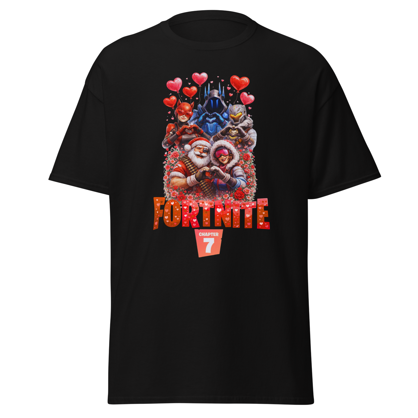 Kids Fortnite Chapter 7 Valentine Graphic T-Shirt