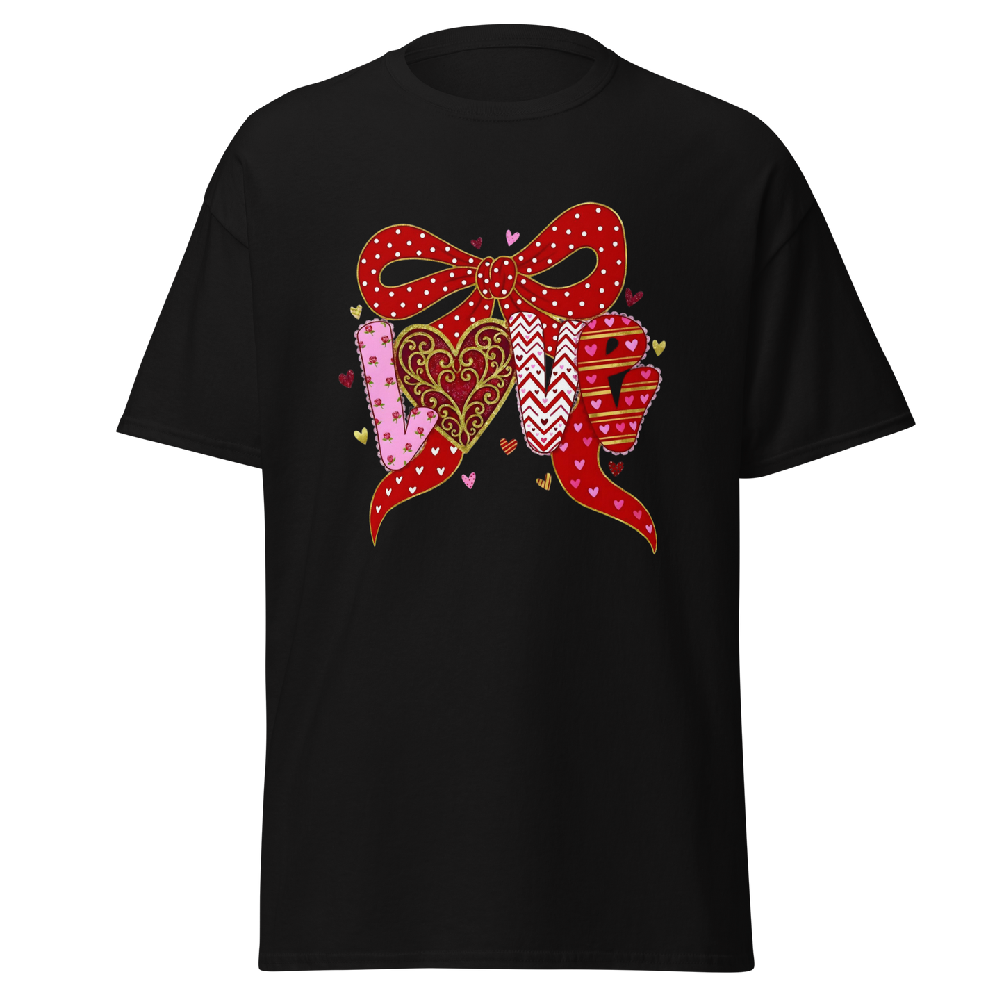 Valentine Love Bow Women’s T-Shirt