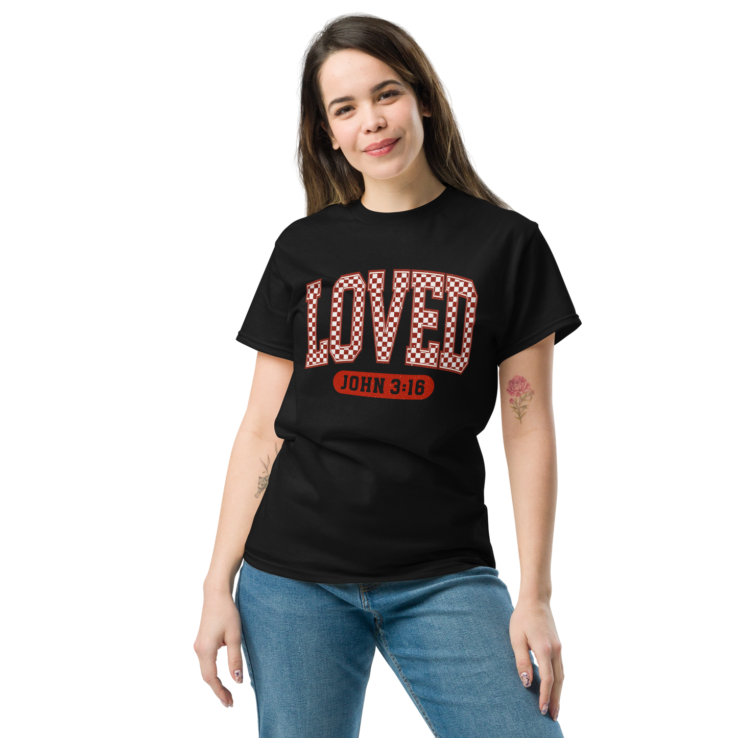 Loved – John 3:16 Christian T-Shirt