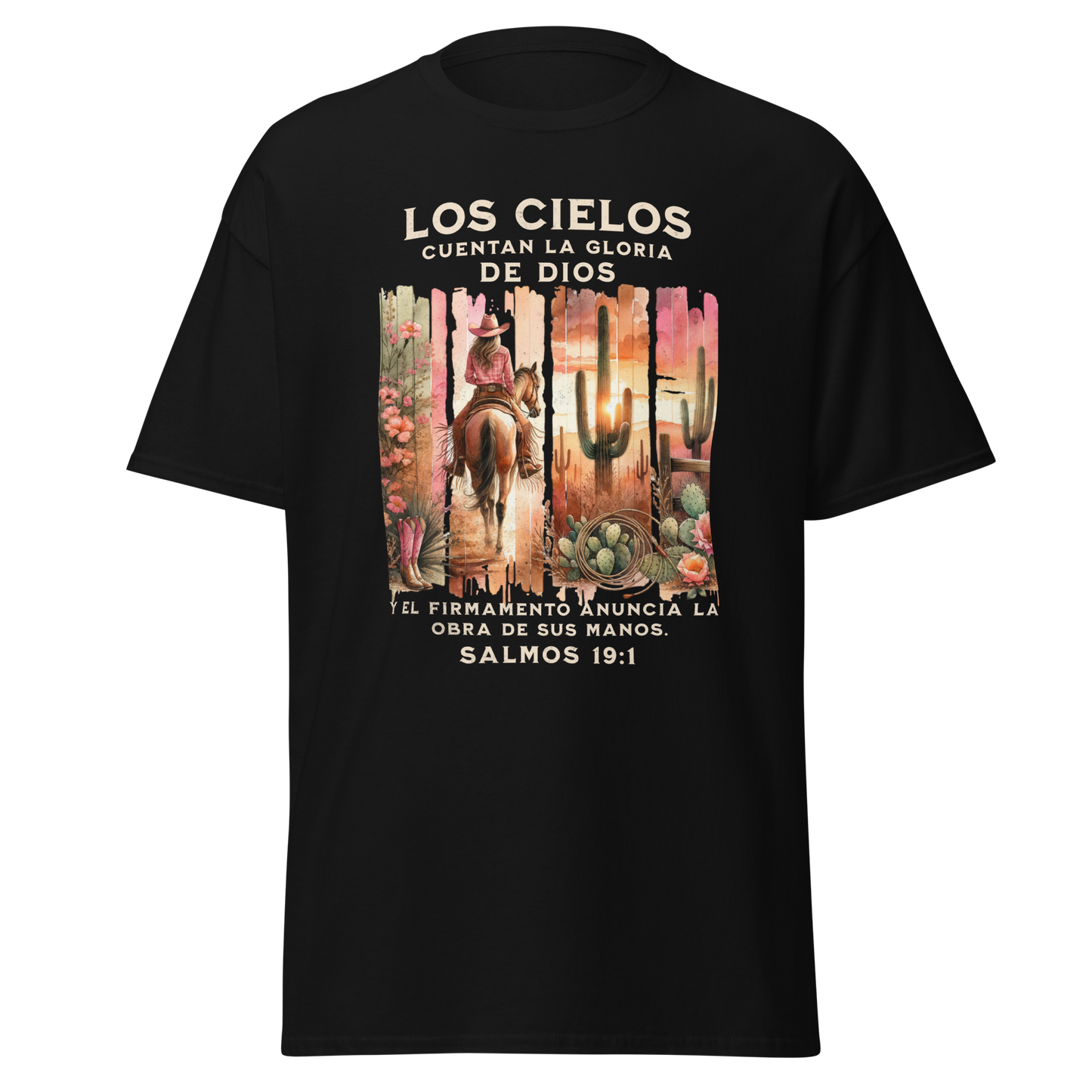 Camiseta “Los Cielos Cuentan la Gloria de Dios” – Salmos 19:1