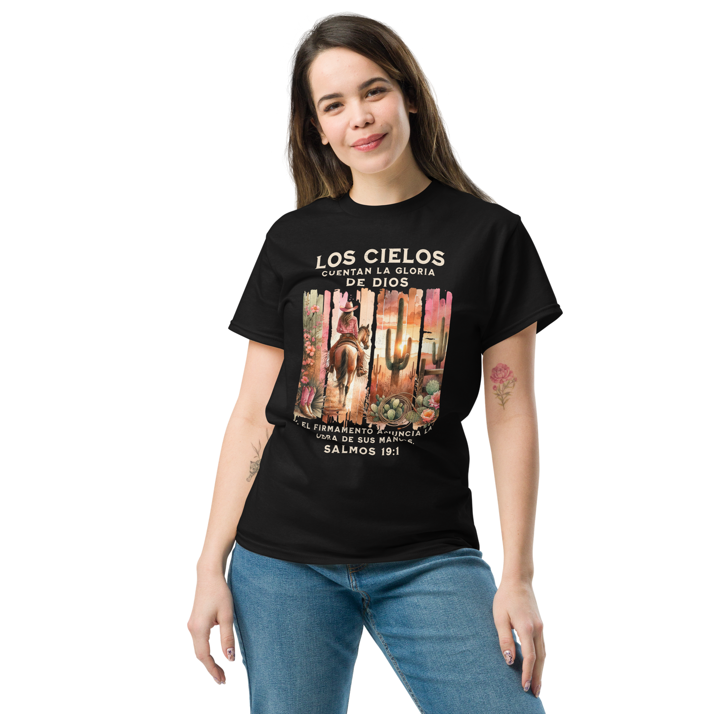 Camiseta “Los Cielos Cuentan la Gloria de Dios” – Salmos 19:1