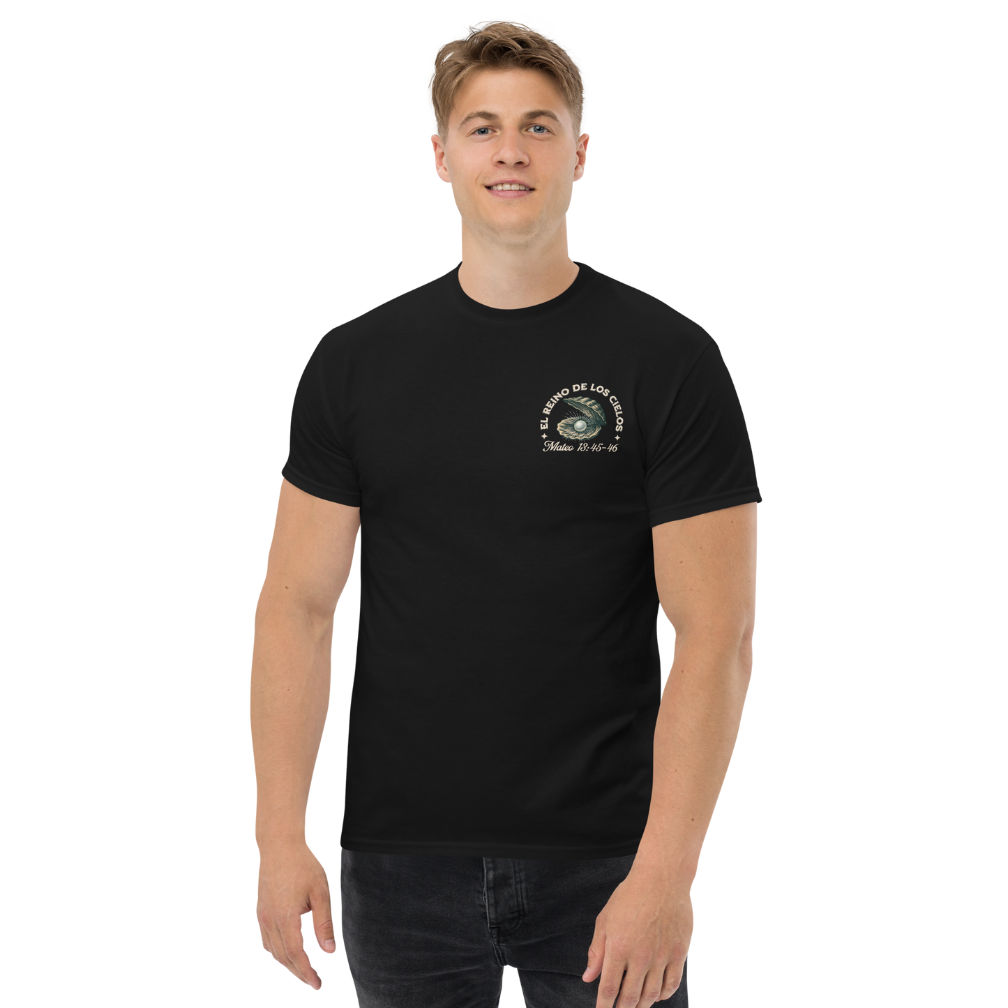 Camiseta “Una Perla de Gran Precio” – Mateo 13:45–46