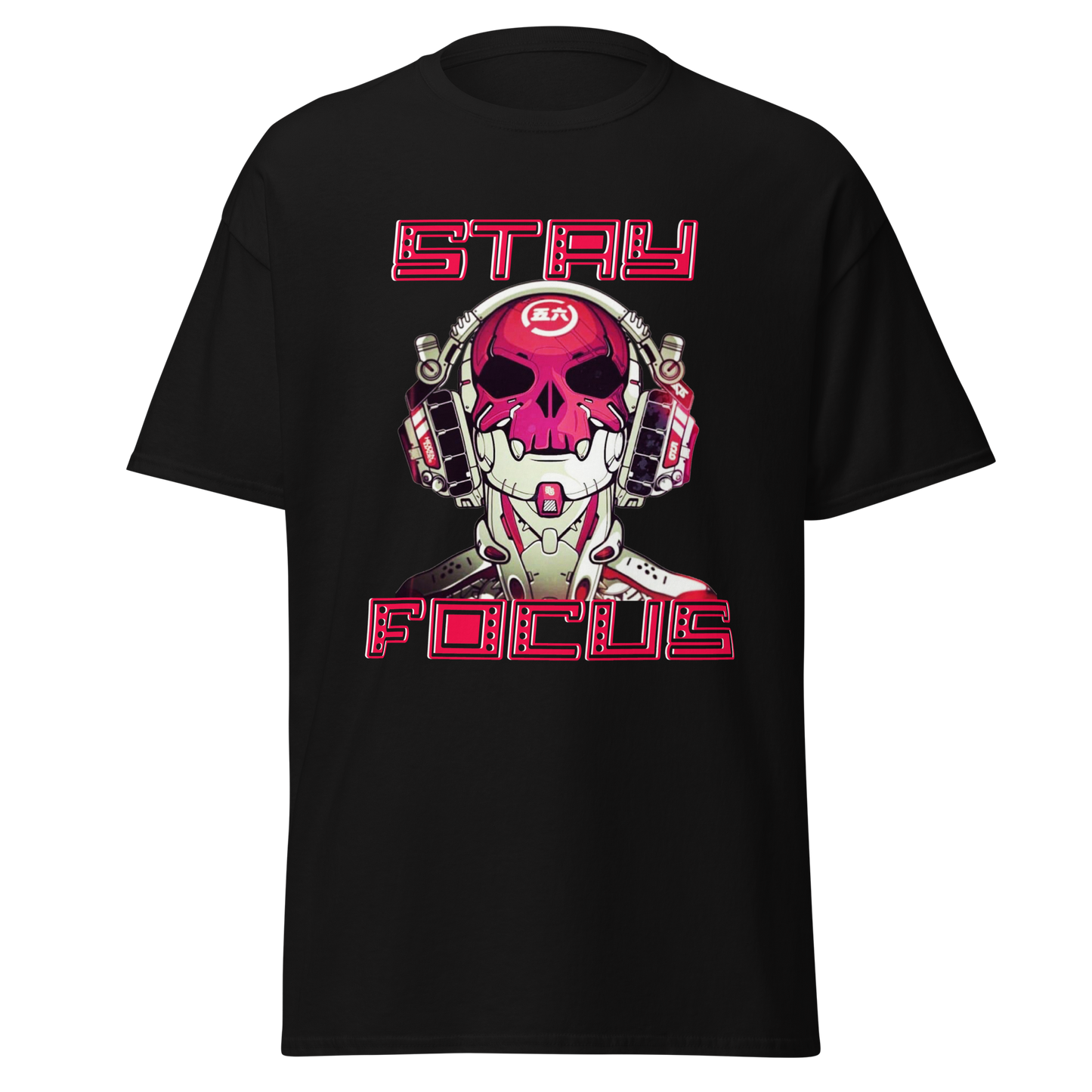 Stay Focus Graphic T-Shirt – Street Art Style Unisex Tee