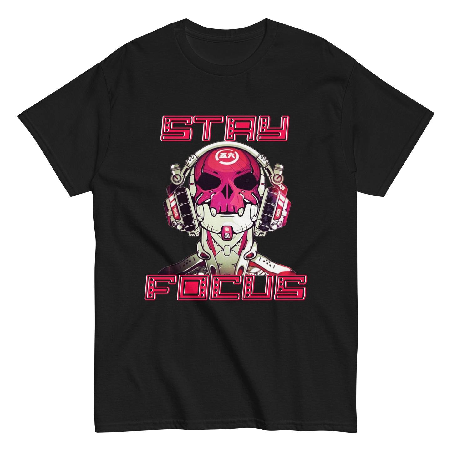 Stay Focus Graphic T-Shirt – Street Art Style Unisex Tee