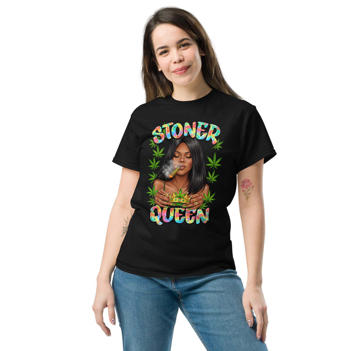 Stoner Queen – Cannabis Graphic T-Shirt