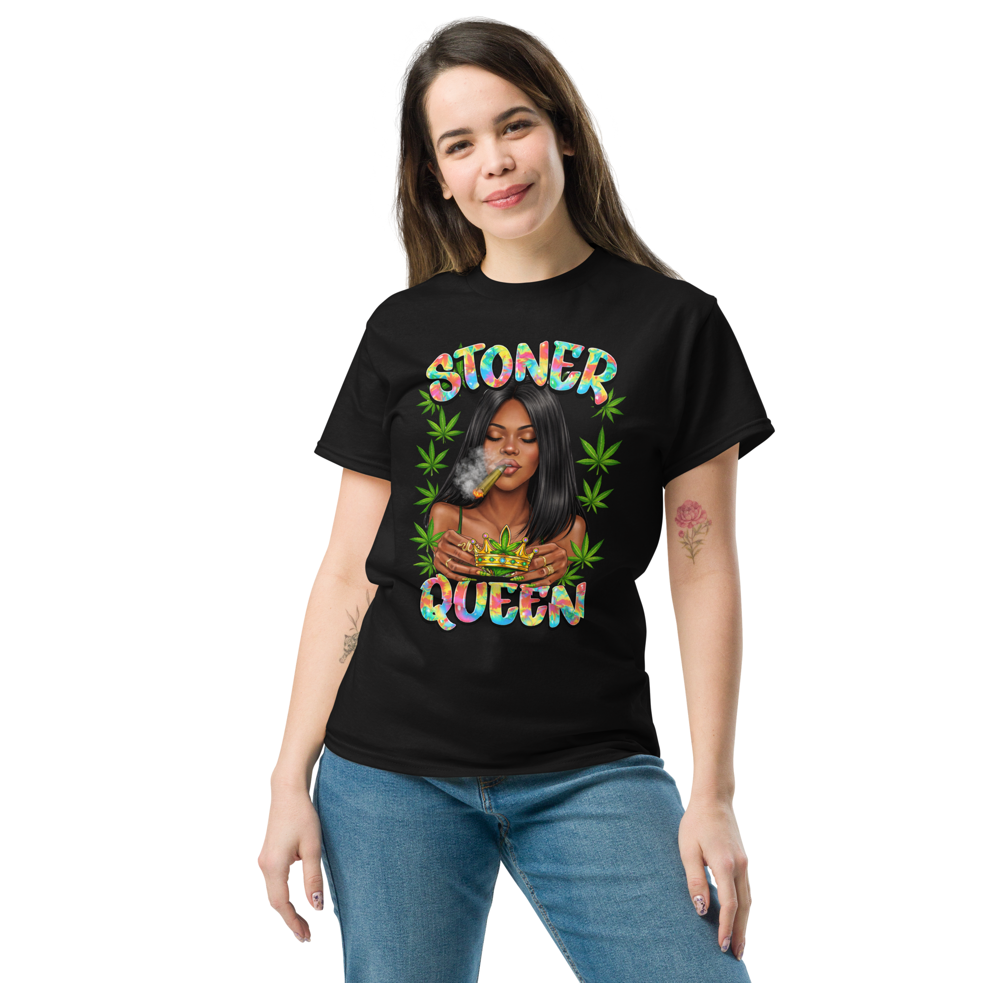 Stoner Queen – Cannabis Graphic T-Shirt
