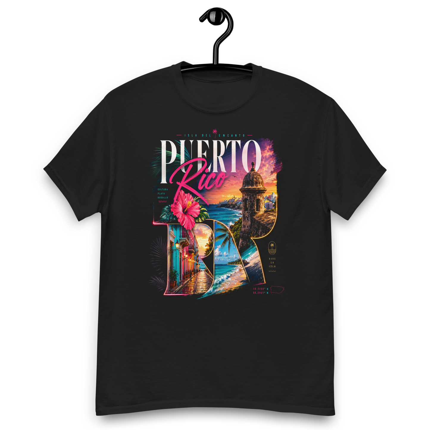 Puerto Rico Sunset Paradise Graphic T-Shirt