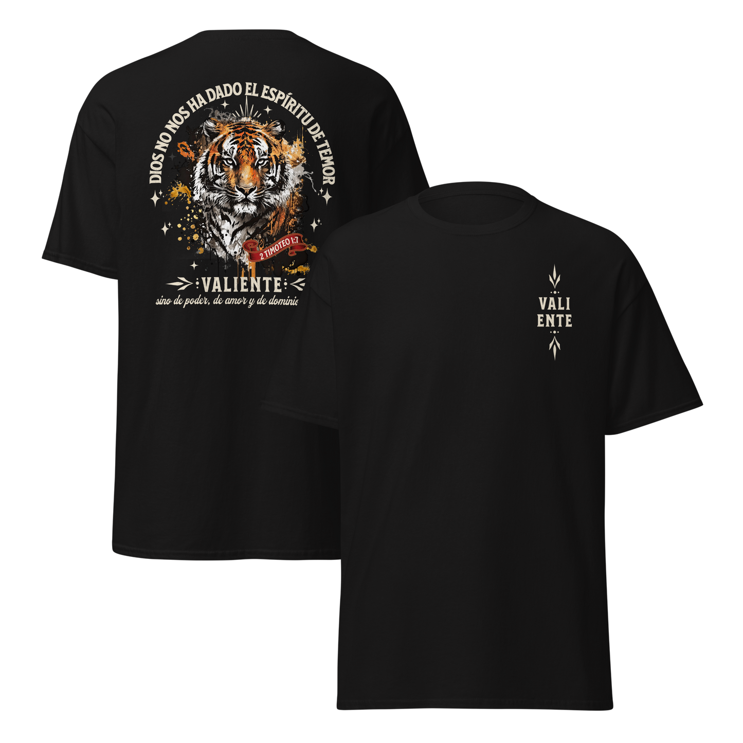 Camiseta "Valiente" v.2– inspirada en 2 Timoteo 1:7