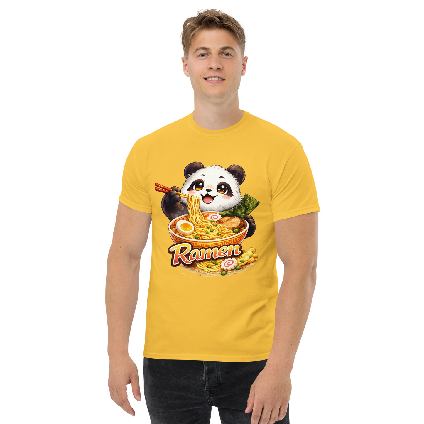 Panda Ramen T-Shirt – Cute & Fun Food Graphic Tee