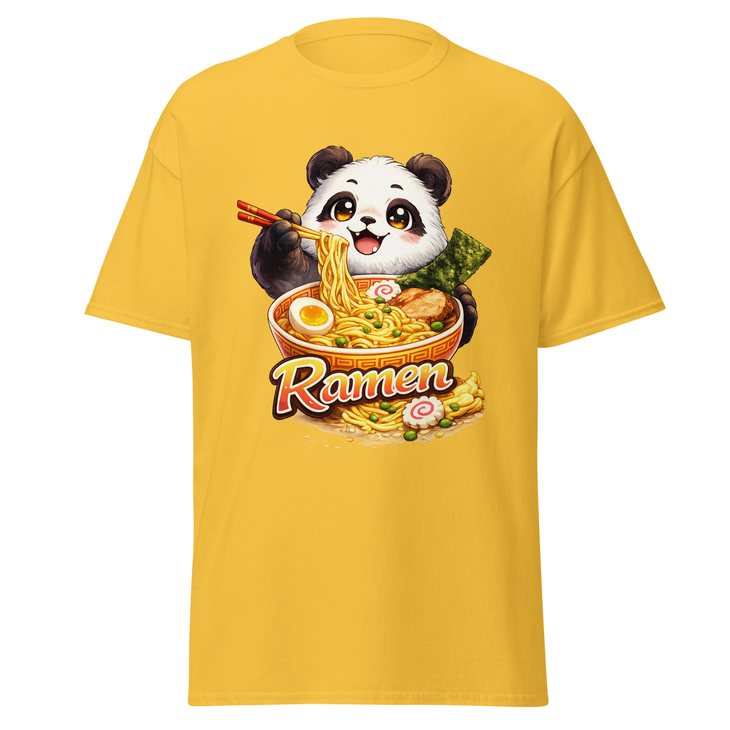 Panda Ramen T-Shirt – Cute & Fun Food Graphic Tee
