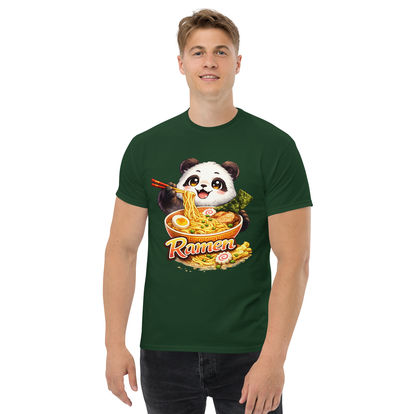 Panda Ramen T-Shirt – Cute & Fun Food Graphic Tee