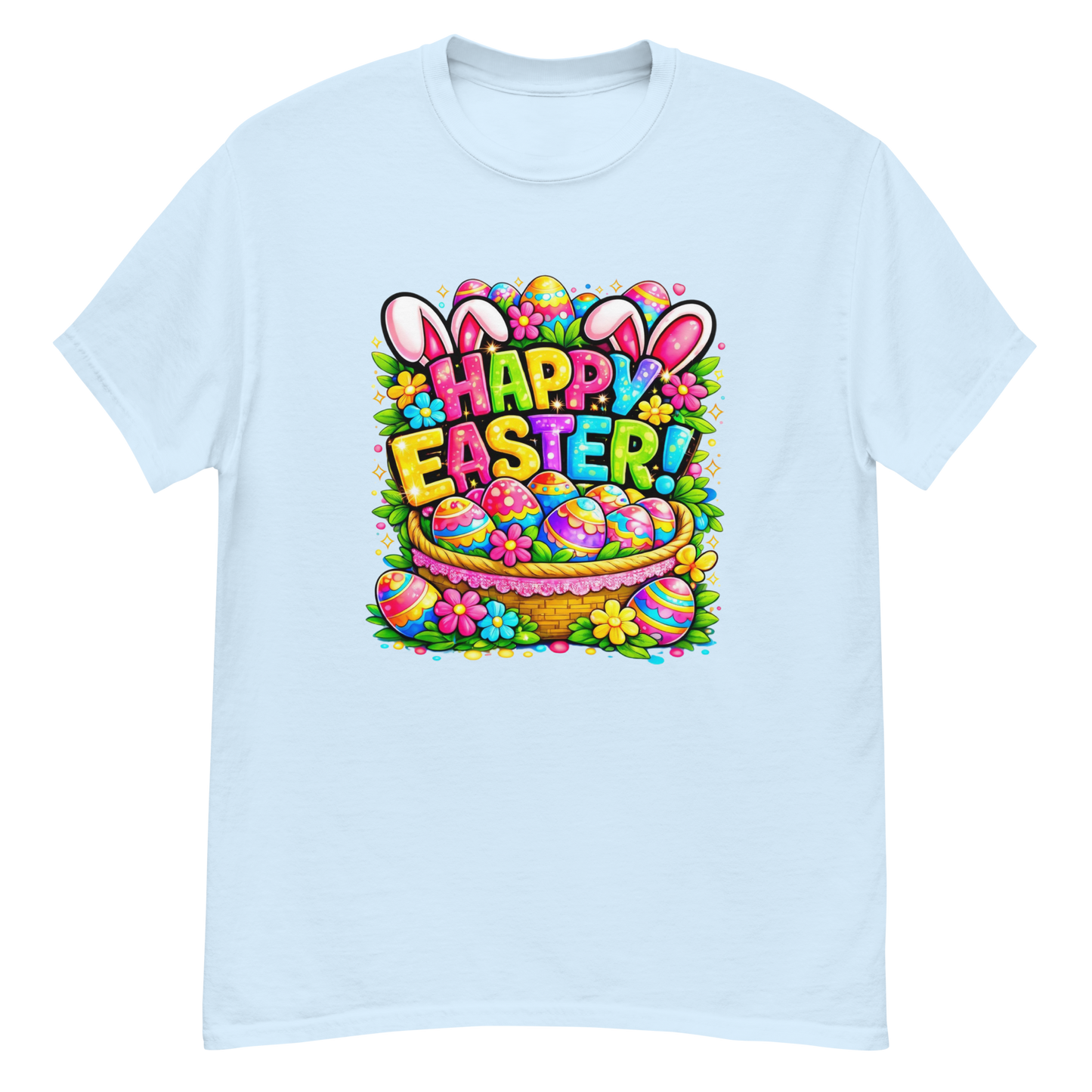 Kids Happy Easter Bunny T-Shirt – Cute Spring Holiday Graphic Tee