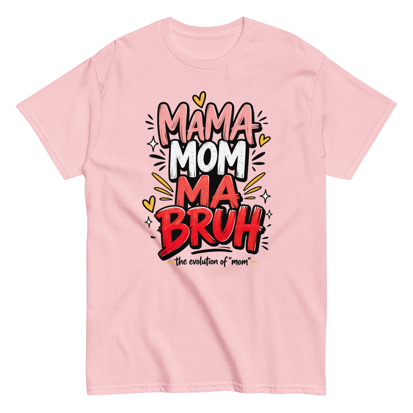 Funny Mom Shirt – The Real Mom Evolution Tee 😂 Mama Mom Ma Bruh T-Shirt | Perfect Mother’s Day Gift