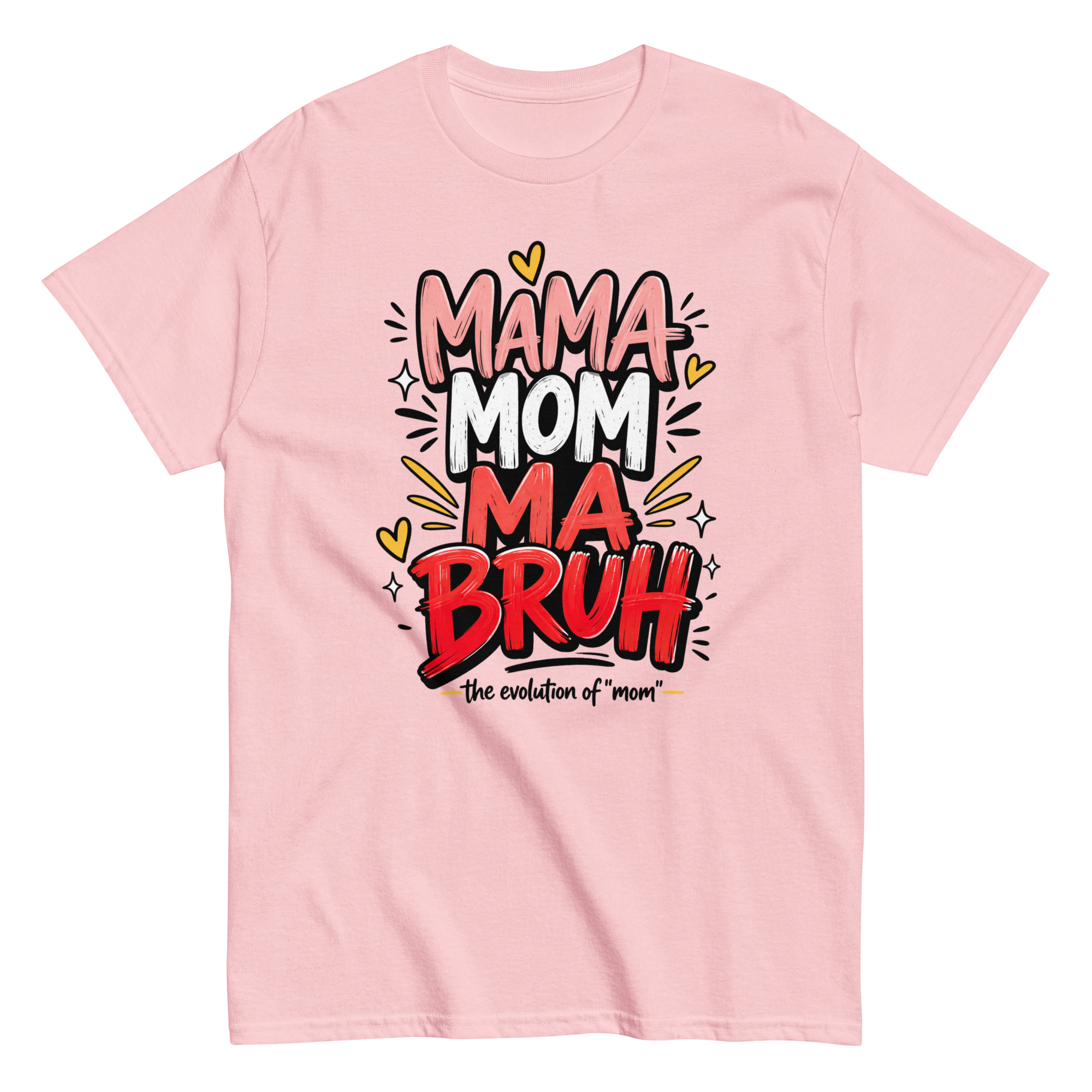 Funny Mom Shirt “Mama Mom Ma Bruh”, Mom Life T-Shirt, Mother’s Day Gift