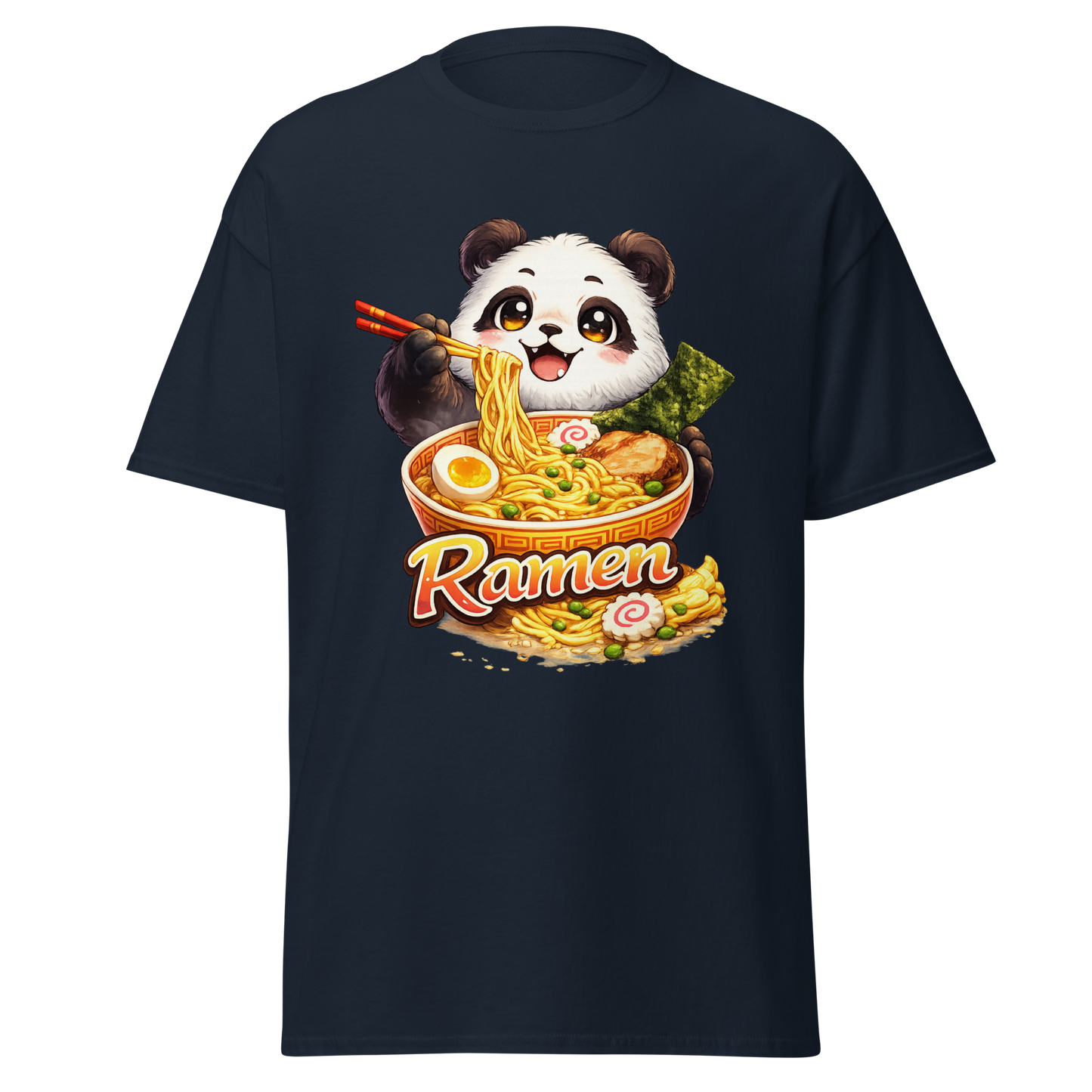 Panda Ramen T-Shirt – Cute & Fun Food Graphic Tee